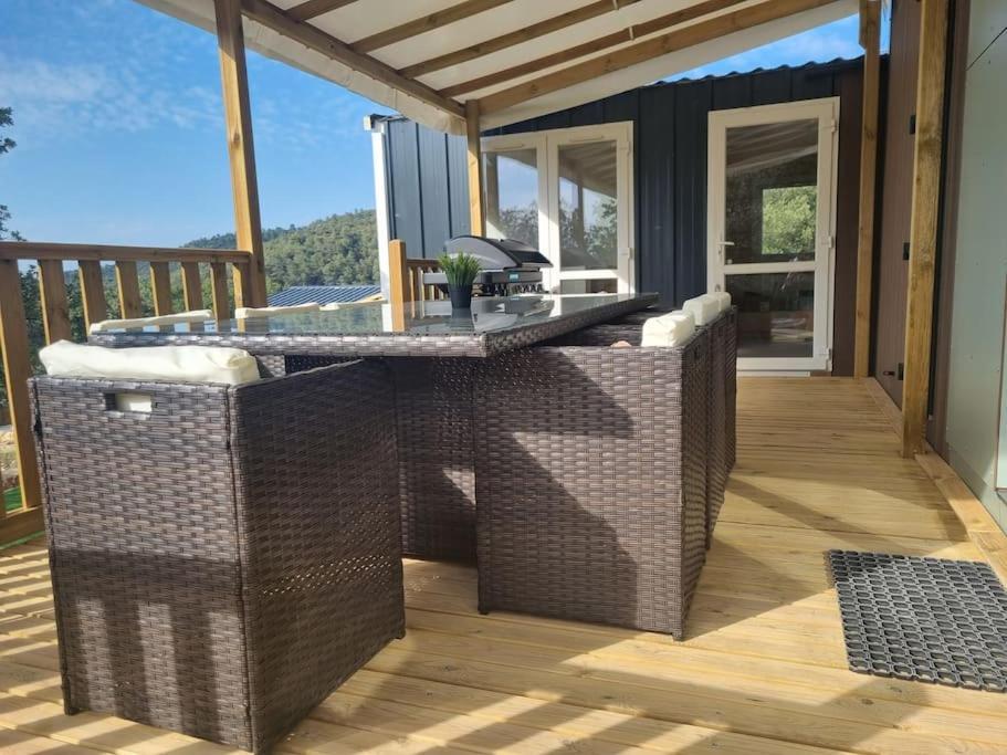 Charmant Et Spacieux Mobil Home Rocbaron Exterior foto